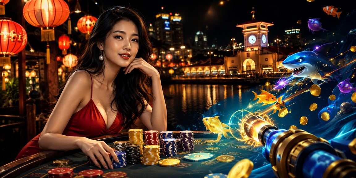 Không khí lễ hội đèn lồng tại TP. Hồ Chí Minh với người chơi game bắn cá trực tuyến trên uw99