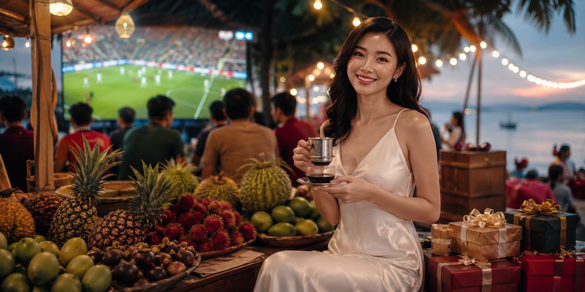 Người hâm mộ bóng đá tại vùng đồng bằng sông Cửu Long xem kèo trực tiếp buổi sáng bên ly cà phê