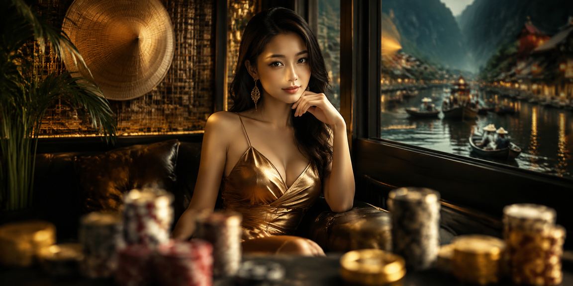 Cảnh quan Ninh Bình với người dùng xem thông tin cá cược trực tuyến trên thiết bị di động giữa ruộng lúa